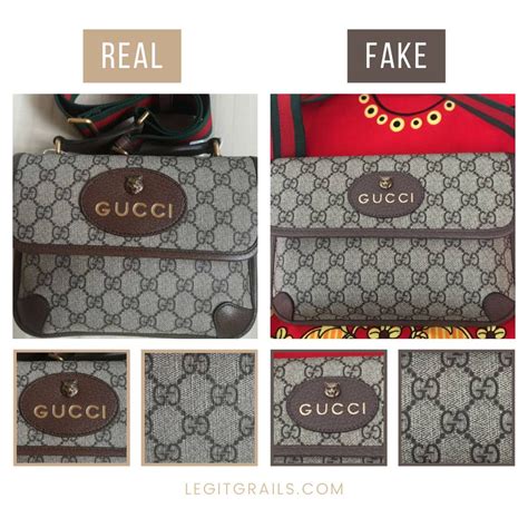 gucci 'fake/not' print belt bag|How to Spot Fake Gucci Bags (with Pictures) .